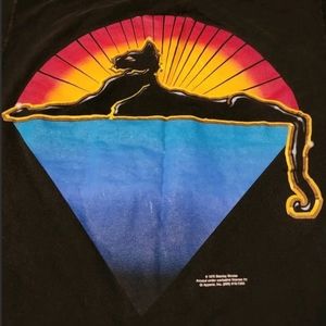 Vtg 70s/80s STANLEY MOUSE Artist psychedelic rock concert T-shirt Grateful Dead